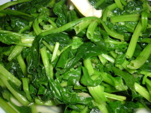 Garlic_spinach