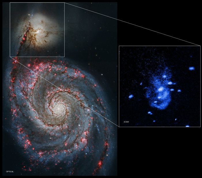 Credits: X-ray: NASA/CXC/Univ of Texas/E.Schlegel et al; Optical: NASA/STScI