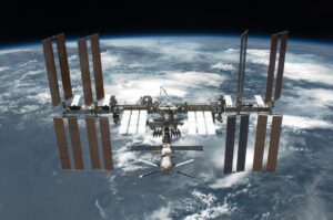 stazione spaziale internazionale particelle