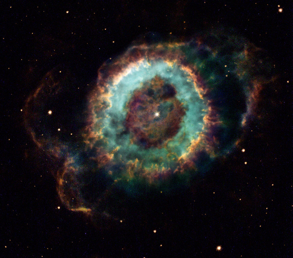 little ghost nebula